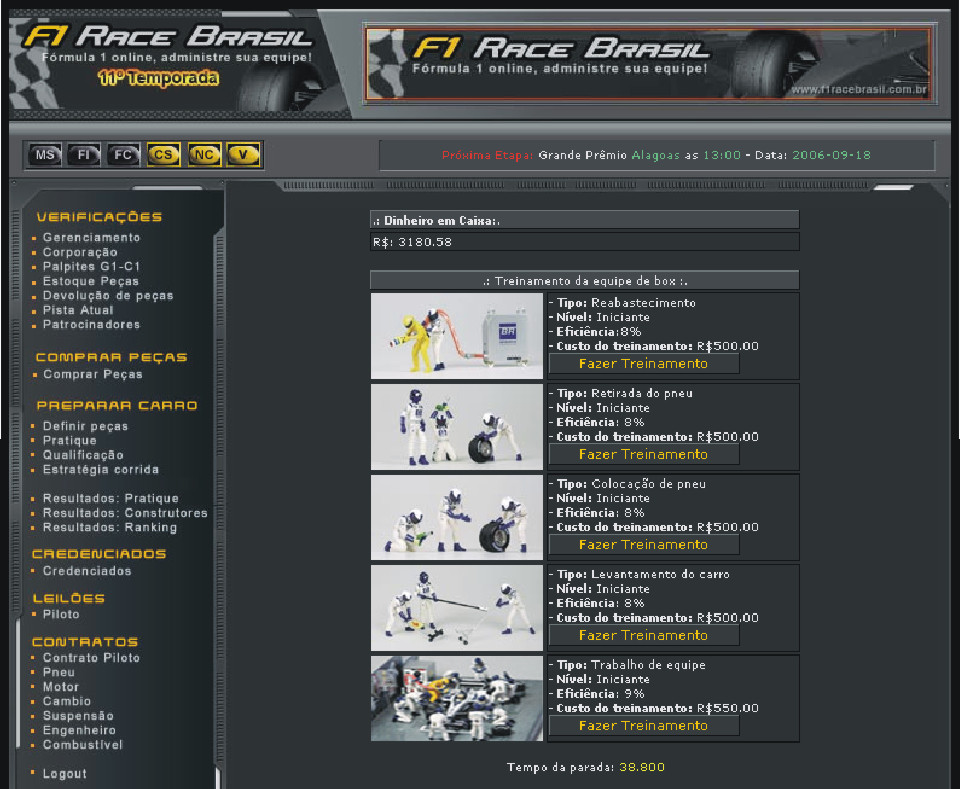 Gerenciamento do Box